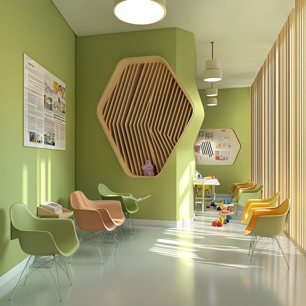 Gabinety lekarskie, poczekalnie 6 8 3